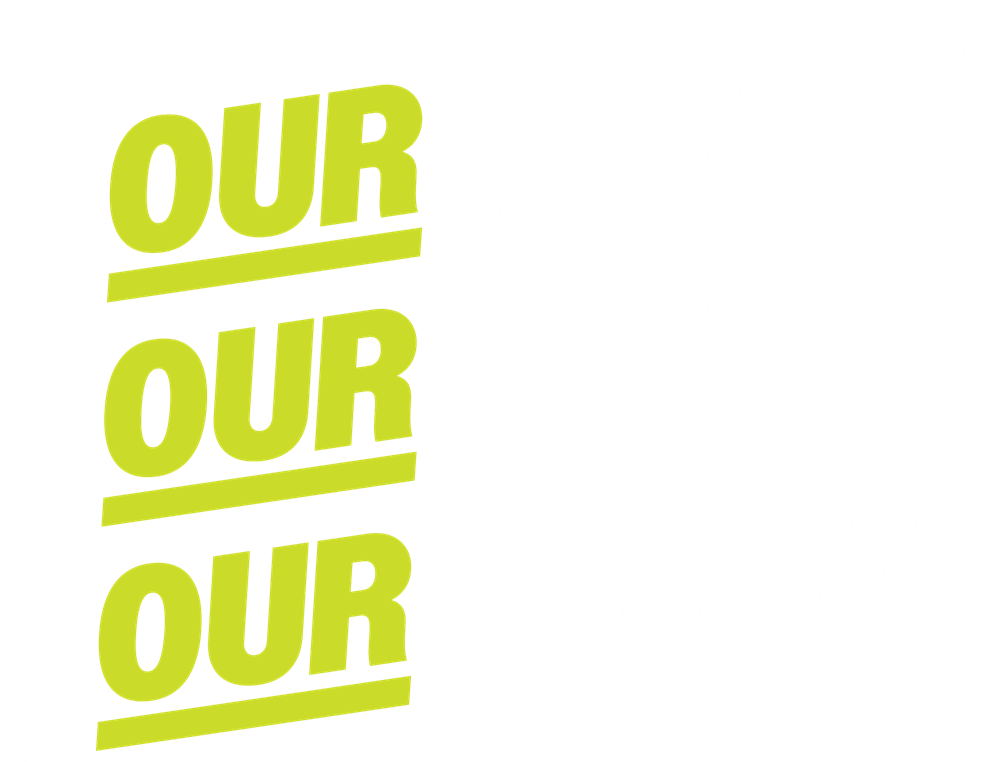 The convention's slogan is "Your power is our power. Your fight is our fight. Your union is our union."
